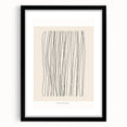Minimalist Line Art – Modern Black and Beige Abstract Wall Art for Home Decor
