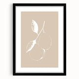 Minimalist Wall Art - Elegant Pear Design for Modern Home Decor