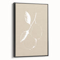 Minimalist Wall Art - Elegant Pear Design for Modern Home Decor
