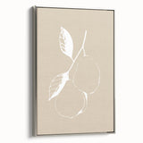 Minimalist Wall Art - Elegant Pear Design for Modern Home Decor