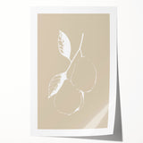 Minimalist Wall Art - Elegant Pear Design for Modern Home Decor
