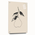 Minimalist Wall Art - Modern Pear Design for Stylish Contemporary Decor