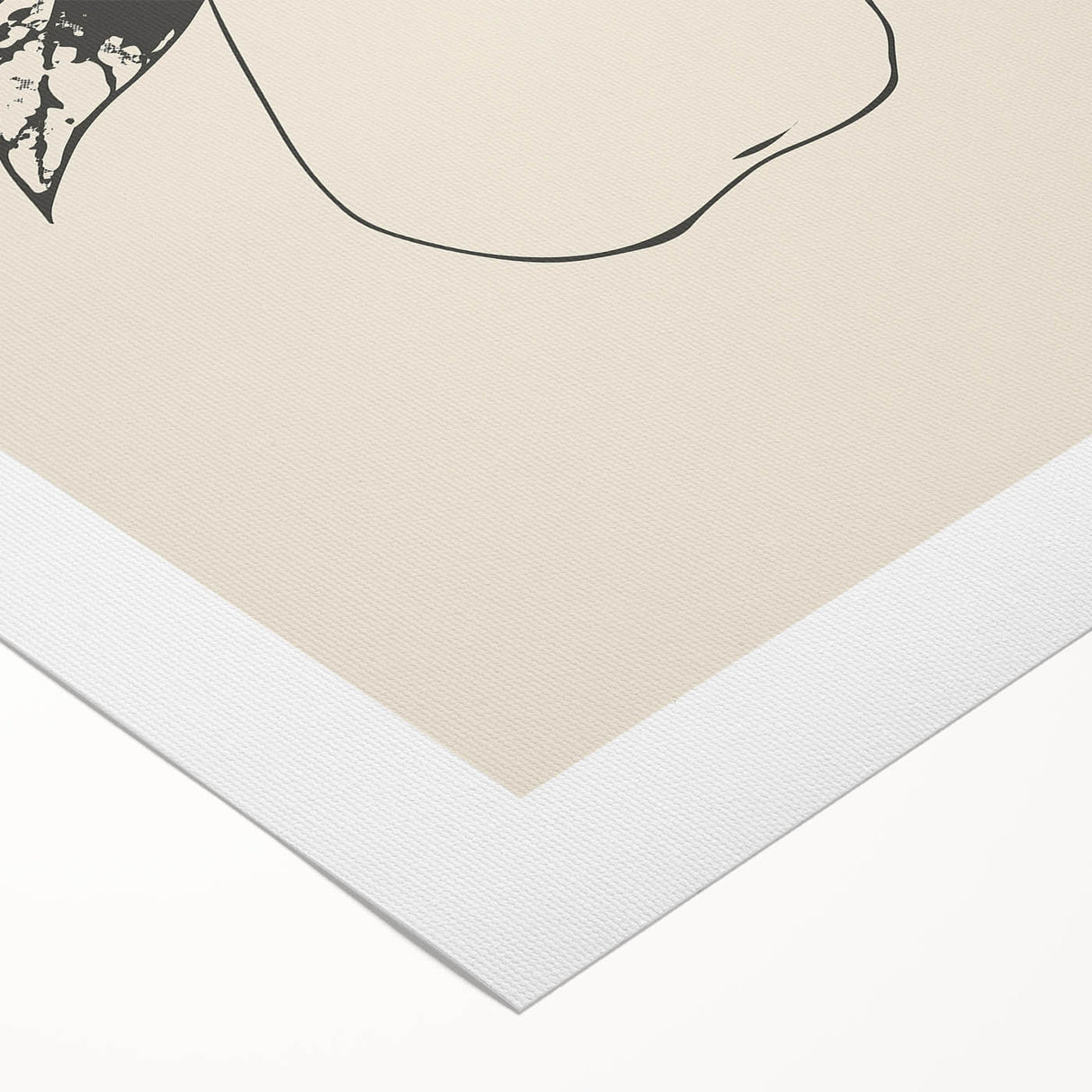 Minimalist Wall Art - Modern Pear Design for Stylish Contemporary Decor