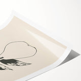 Minimalist Wall Art - Modern Pear Design for Stylish Contemporary Decor