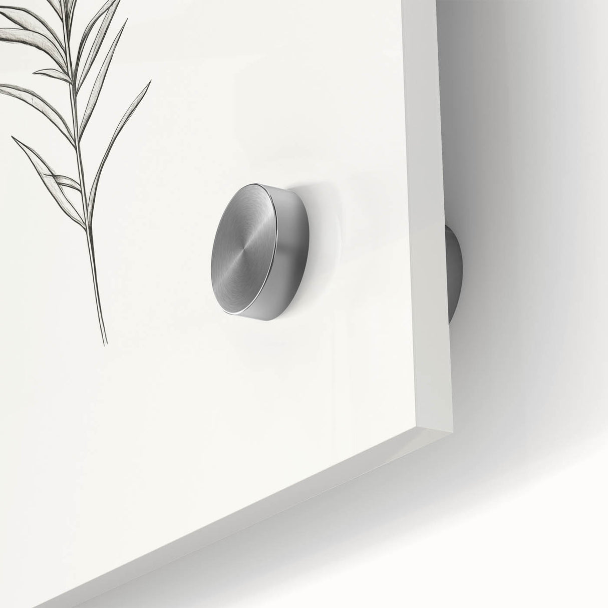 Minimalist Botanical Wall Art - Elegant Floral Design for Modern Decor