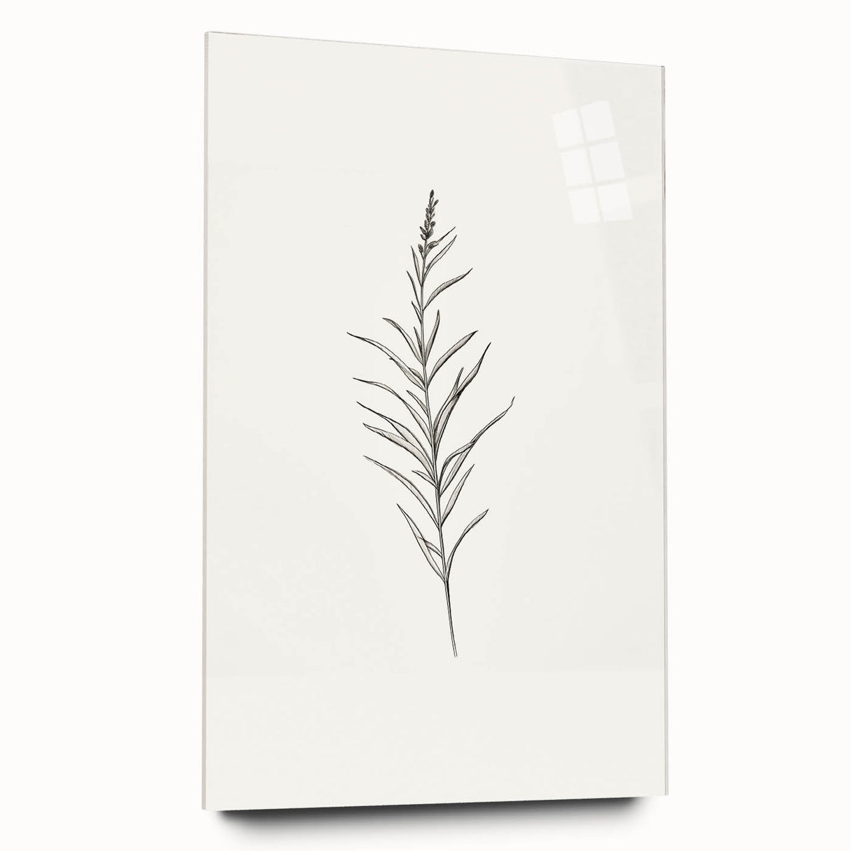 Minimalist Botanical Wall Art - Elegant Floral Design for Modern Decor