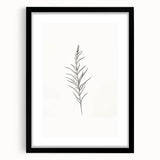 Minimalist Botanical Wall Art - Elegant Floral Design for Modern Decor
