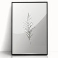 Minimalist Botanical Wall Art - Elegant Floral Design for Modern Decor