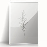 Minimalist Botanical Wall Art - Elegant Floral Design for Modern Decor