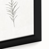 Minimalist Botanical Wall Art - Elegant Floral Design for Modern Decor