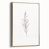 Minimalist Botanical Wall Art - Elegant Floral Design for Modern Decor