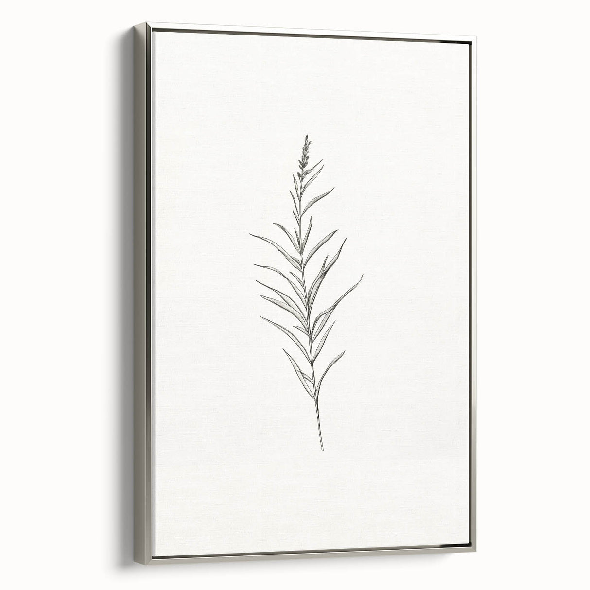 Minimalist Botanical Wall Art - Elegant Floral Design for Modern Decor