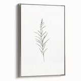 Minimalist Botanical Wall Art - Elegant Floral Design for Modern Decor