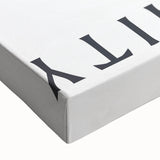 Minimalist Wall Art - Blue Silhouette with "Harmony" Text for Modern Decor