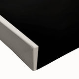 Modern Geometric Wall Art – Black, Gold, and Gray Abstract Design