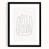 Minimalist Wall Art - Abstract Line Drawing for Modern and Stylish Decor