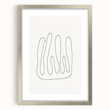 Minimalist Wall Art - Abstract Line Drawing for Modern and Stylish Decor