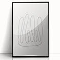 Minimalist Wall Art - Abstract Line Drawing for Modern and Stylish Decor