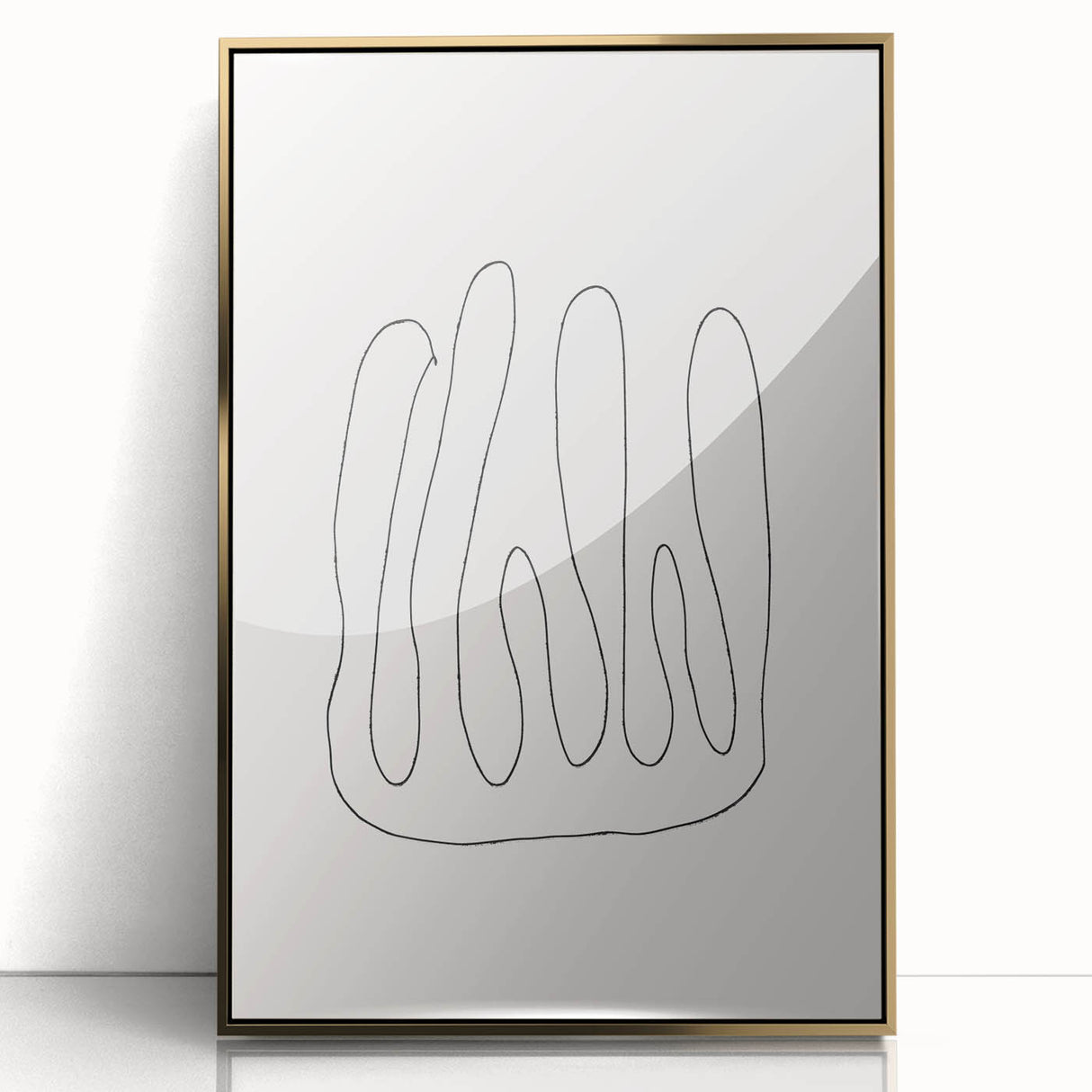 Minimalist Wall Art - Abstract Line Drawing for Modern and Stylish Decor