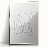 Minimalist Wall Art - Abstract Line Drawing for Modern and Stylish Decor