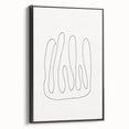 Minimalist Wall Art - Abstract Line Drawing for Modern and Stylish Decor