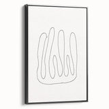 Minimalist Wall Art - Abstract Line Drawing for Modern and Stylish Decor