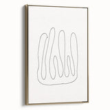 Minimalist Wall Art - Abstract Line Drawing for Modern and Stylish Decor