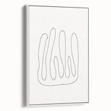 Minimalist Wall Art - Abstract Line Drawing for Modern and Stylish Decor
