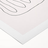 Minimalist Wall Art - Abstract Line Drawing for Modern and Stylish Decor