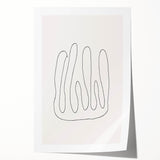 Minimalist Wall Art - Abstract Line Drawing for Modern and Stylish Decor
