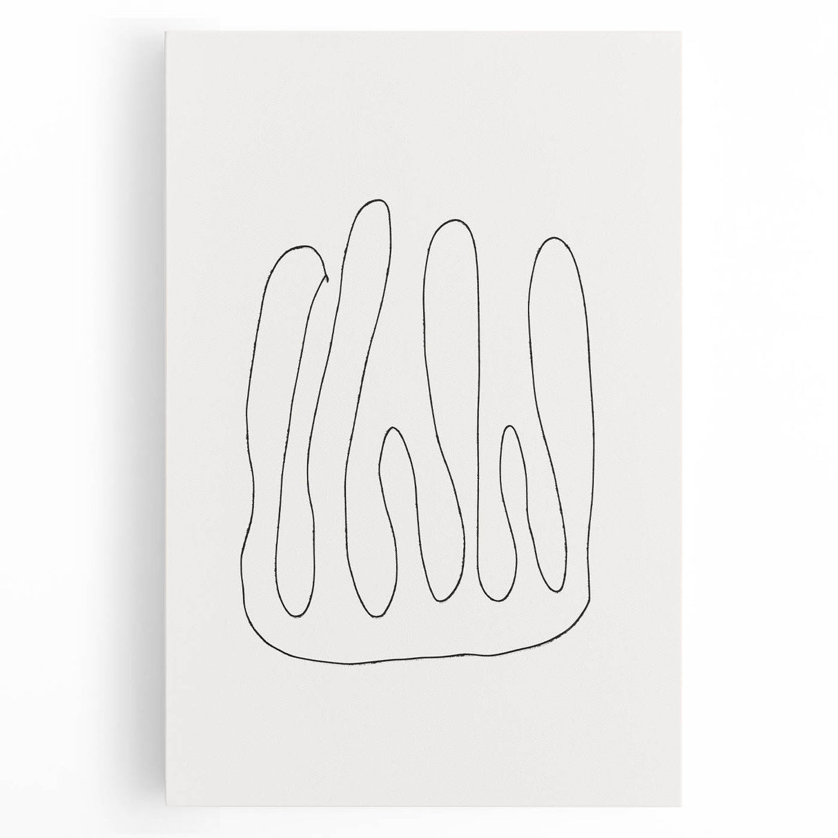Minimalist Wall Art - Abstract Line Drawing for Modern and Stylish Decor