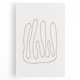 Minimalist Wall Art - Abstract Line Drawing for Modern and Stylish Decor