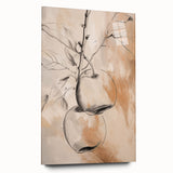 Minimalist Wall Art - Botanical Apple Design for Modern Home Decor