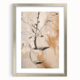 Minimalist Wall Art - Botanical Apple Design for Modern Home Decor