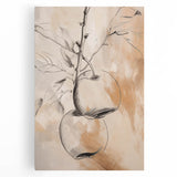 Minimalist Wall Art - Botanical Apple Design for Modern Home Decor