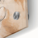 Minimalist Wall Art - Elegant Botanical Apple Branch for Modern Decor