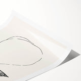 Minimalist Wall Art - Elegant Pear Line Drawing for Modern Home Decor