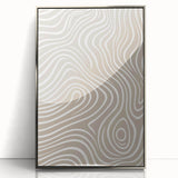 Minimalist Wall Art - Abstract Wave Pattern for Modern and Stylish Decor