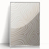Minimalist Wall Art - Abstract Wave Pattern for Modern and Stylish Decor