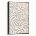 Minimalist Wall Art - Abstract Wave Pattern for Modern and Stylish Decor