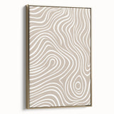 Minimalist Wall Art - Abstract Wave Pattern for Modern and Stylish Decor