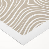 Minimalist Wall Art - Abstract Wave Pattern for Modern and Stylish Decor