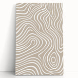Minimalist Wall Art - Abstract Wave Pattern for Modern and Stylish Decor