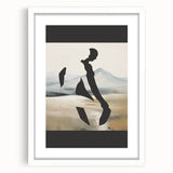 Abstract Minimalist Wall Art - Figure and Landscape Design for Modern Decor