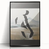 Abstract Minimalist Wall Art - Figure and Landscape Design for Modern Decor