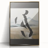 Abstract Minimalist Wall Art - Figure and Landscape Design for Modern Decor