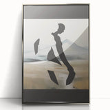 Abstract Minimalist Wall Art - Figure and Landscape Design for Modern Decor