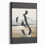 Abstract Minimalist Wall Art - Figure and Landscape Design for Modern Decor