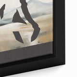 Abstract Minimalist Wall Art - Figure and Landscape Design for Modern Decor