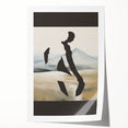 Abstract Minimalist Wall Art - Figure and Landscape Design for Modern Decor